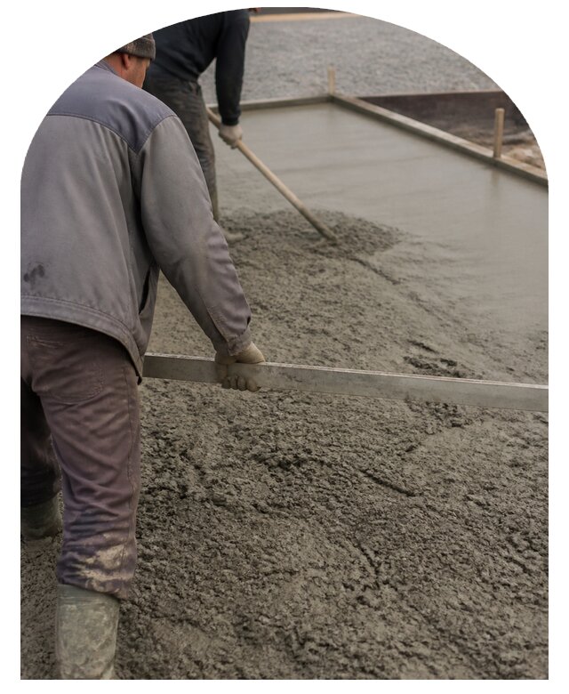 Бетонирование площадки для любых объектов в Тынде под ключ
